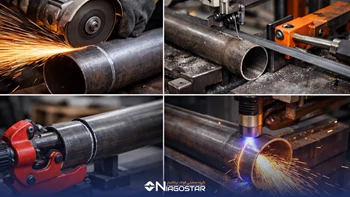 انواع روش‌های برش لوله فولادی