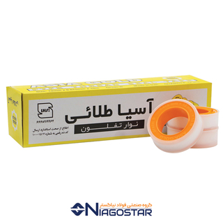 نوار تفلون نواری-خمیری بسته 10 عددی (آسیا طلایی)