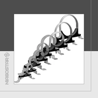 بست پایه دار متوسط